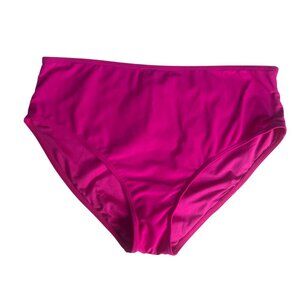 Talisea High Waist Bikini Bottom Womens XL Pink New WOT Swimwear